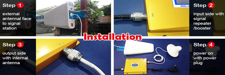 installation of mobile signal booster